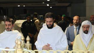 Syria's interim president performs Umrah in Mecca | AFP