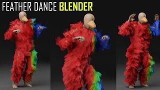 Blender Chicken Dance MoCap Sim | Tutorial