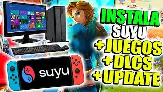  INSTALA SUYU EL Mejor Emulador de Switch para PC de GAMA BAJA 2024 / TUTORIAL COMPLETO SUYU