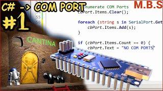 C# and Arduino Part 1. Transferring code from Delphi to CSharp [GENERATOR on ARDUINO 1Hz - 8 MHz]