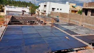 House Roof centering using span jock || Slab Formwork