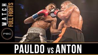 Pauldo vs Anton FULL FIGHT: September 3, 2016 - PBC on NBCSN