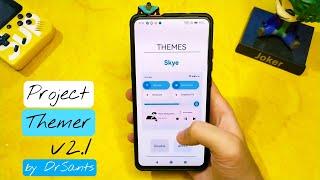 Project Themer 2.1 | Android 12 saviour | Best way to modify your QS Panel | Great designs | DrSants