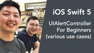 iOS Swift 5: UIAlertController - Alert, ActionSheet & Textfield examples