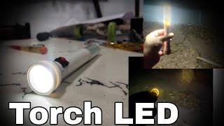 How to make an LED torch light at home \\ Malik's lab