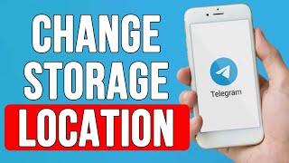 How to Change The Storage Path in Telegram | Tetu Tech.