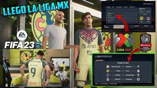 LA LIGA MX en FIFA 23 / Concachampions y Primer Vistazo (MOD PC)