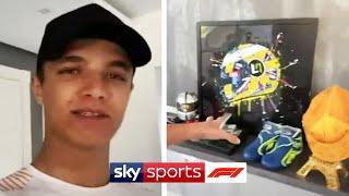 CRIBS WITH LANDO NORRIS! ️