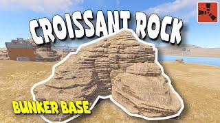 RUST - CROISSANT ROCK  BUNKER - Rust 2024 New Base Design