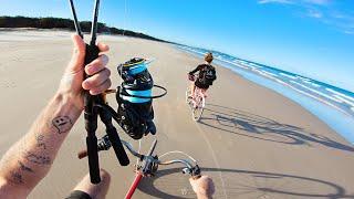 Bicycle Beach Fishing