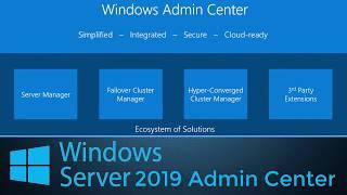 Windows 2019 : Admin Center