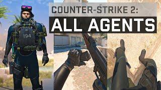 All Agents + Hands and Legs in Counter-Strike 2. Source 2 Engine