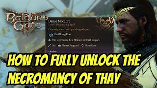 Baldur's Gate 3 | How to Fully Unlock the Necromancy of Thay