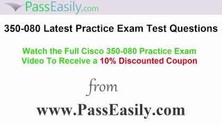350-080 Cisco Exam 350-080 Test Questions PDF