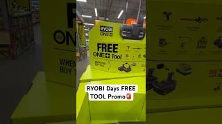 FREE Tools never looked so good‼️ | RYOBI Days 2023