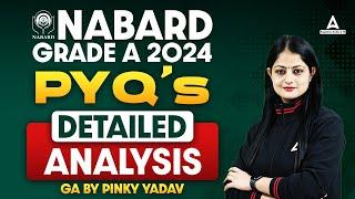 NABARD Grade A Previous Year Question Paper | NABARD Grade A GA PYQs | GA By Pinky Yadav