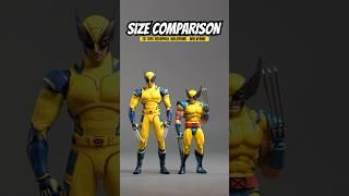 Size Comparison: ZD Toys Marvel Studios Deadpool Wolverine - Wolverine #wolverine #deadpool #marvel