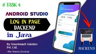 Task 4 Backend Login Page