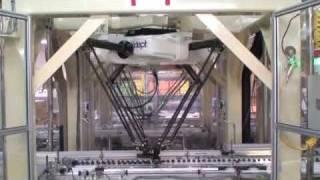 High Speed OMRON Adept Quattro Robots Used in Chocolate Manufacturing