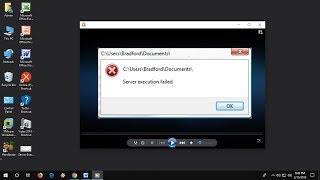 How to Fix Windows Media Player Error “Server Execution Failed” in Windows PC