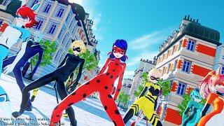 【MMD Miraculous】Gentleman - PSY (Ladybug and Friends)【60fps】
