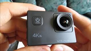 Unboxing and Video Test - WOLFANG GA100 Action Camera