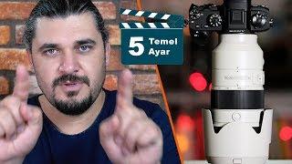 Yeni Aldığınız Fotoğraf Makinesinde Mutlaka Yapılması Gereken 5 Önemli Ayar