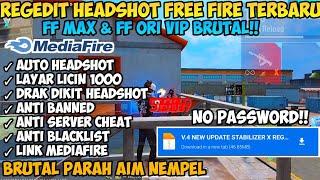 NEW UPDATE‼️REGEDIT AUTO HEADSHOT FF ORI & FF MAX NO PASSWORD LINK MEDIAFIRE