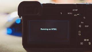 HOW TO TURN OFF / Disable Running on NTSC Warning Message on Sony A6500 / A6300 / A6000 Cameras