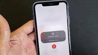 iPhone XR:  How to Enable/Use Screen Recorder w/ Microphone (Examples)