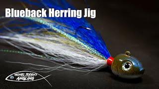 Blueback Herring Jig - classic bucktail jig tying tutorial