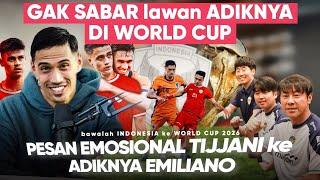 Tijani Bangga ‘Bawalah Indonesia ke World Cup Eliano’ Pertarungan kakak-Adik Eliano dan Tijjani