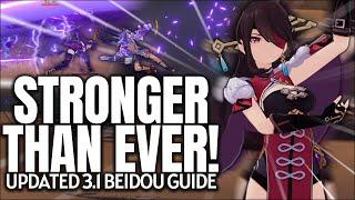 stronger than EVER! UPDATED Beidou Guide - Artifacts, Weapons, Teams & Tips | Genshin Impact 3.1