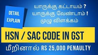 HSN code என்றால் என்ன ? ::HSN MANDATORY APRIL 22 ? :: GST HSN CODE IN GST INVOICE AND GST RETURNS :