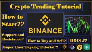 Basic Crypto Trading Tutorial Binance (Tagalog)