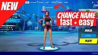 Fortnite Tutorial- How to CHANGE YOUR NAME on Ps4 Ps5 PC Xbox Switch Xbox one Mobile