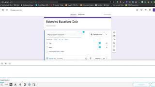 Subscripts: Google Forms & EquatIO