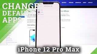 How to Set Up Default Browser in iPhone 12 Pro Max – Change Default Browser