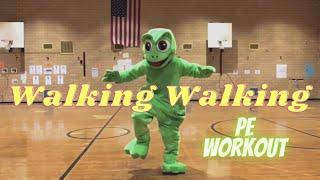 PhysEdZone: “Walking Walking” Fitness/Dance PE Workout | Brain Break