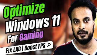 Optimize Windows 11 for Gaming in 2023! Hindi | Boost FPS & Performance