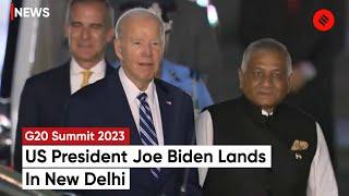 G20 Summit 2023: US President Joe Biden Lands In Delhi For G20 Summit