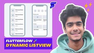 Generate Dynamic Children in Listview | Products Listing From API | FlutterFlow Tutorial