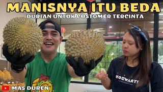 MANISNYA ITU BEDA ⁉️ UNBOXING DURIAN UNTUK CUSTOMER TERCINTA #durian #musangking #masduren