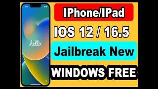 [Windows] One-click-Jailbreak Ios 12 To 16.5 | ICloud Bypass HELLO Screen & Disable IPhone 5s to X