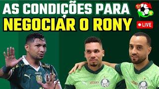 AO VIVO | PALMEIRAS FAZ EXIGÊNCIAS PARA NEGOCIAR RONY | GOLEADA NA COPINHA | REAPRESENTAÇÃO