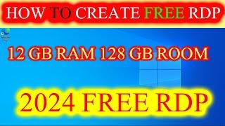 how to create free rdp | how to create unlimited rdp in 2024 | RDP kaise banaye