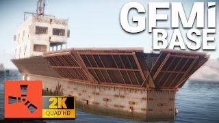 Gemi Base Yapmak ! | Türk Komşuya Online Raid ! Rust Türkçe