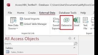 Export your Microsoft Access database to the cloud