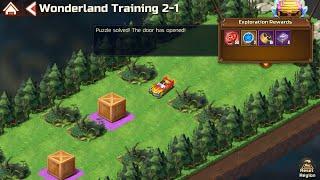 WONDERLAND TRAINING 2-1 GUIDE -  UNDYING THUNDER - BUDO TRIAL -  STREET FIGHTER DUEL