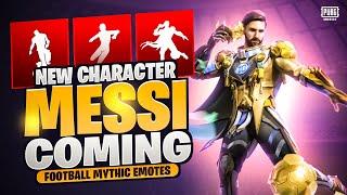 Omg  New Messi Character | Messi x Pubg | Mythic Emotes | Pubg Mobile